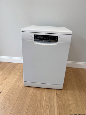 White Bosch Serie 4 SilencePlus Dishwasher — Good Working Order – styled product image