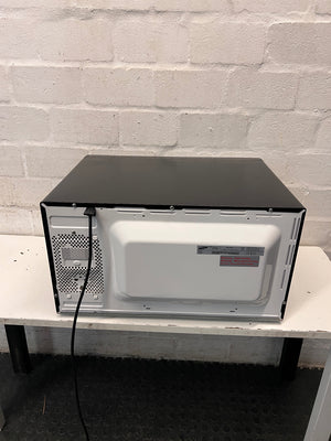 Samsung 55L Stainless Steel Microwave — Internal Light Inoperable and Slight Rust Inside – condition detail