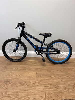 20 Inch Avalanche Mountain Bike in Black and Blue — Good Condition with Fair Wear – styled product image