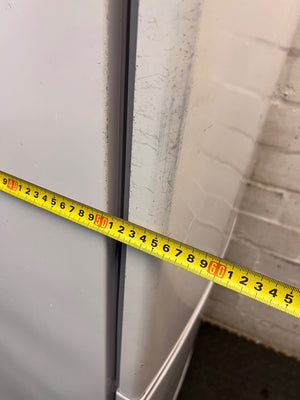 Defy White Upright Fridge-Freezer — Working Fridge with Non-Functional Interior Light – width measurement
