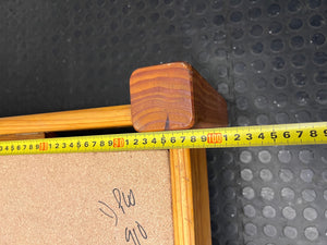 Wooden Single Bed Frame with Solid Base — Very Good Infrequently Used Condition – width measurement