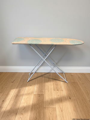 Floral Pattern Folding Ironing Board — Clean and Well-Maintained – styled product image