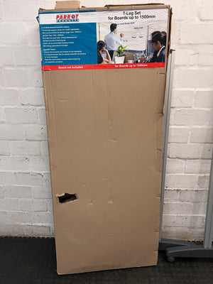 Parrot Grey Mobile T-Leg Board Stand — Unused in Original Box – back view
