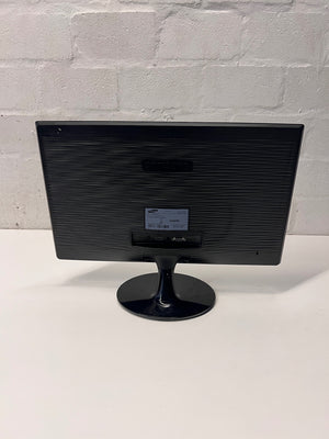 Samsung Glossy Black Computer Monitor — Working Monitor Missing Power Adapter – condition detail