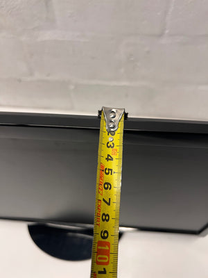 Samsung Glossy Black Computer Monitor — Working Monitor Missing Power Adapter – depth measurement