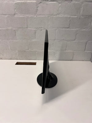 Samsung Glossy Black Computer Monitor — Working Monitor Missing Power Adapter – side view