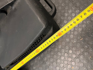 Electric Rotary Lawnmower in Yellow and Black — Trips Power Supply; Non-Functional – width measurement