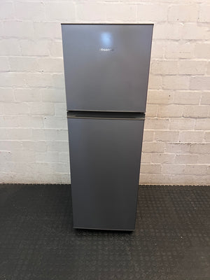 Hisense Silver Top-Mount Fridge-Freezer — Good Working Order – main front view