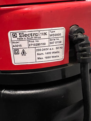 Electrolux Super Storm Canister Vacuum Cleaner — Working Condition with Heavy Use – top view
