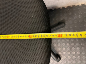 Black Mesh Back Swivel Office Chair – depth measurement
