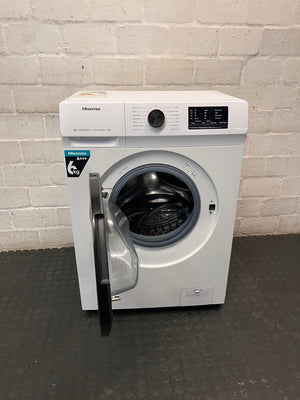 Hisense 6kg Front Loader Washing Machine — Unit Not Washing or Intake Water; Control Panel Errors – side view