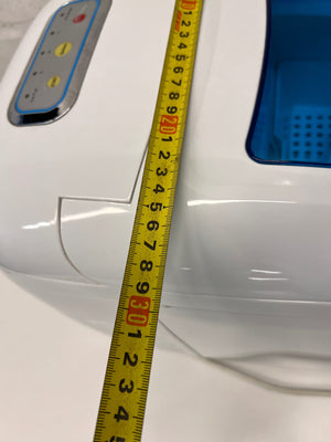 Ottimo White Countertop Ice Maker — Good Working Order – depth measurement