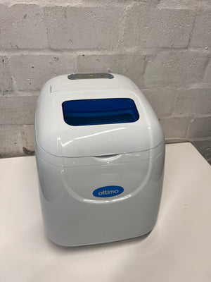 Ottimo White Countertop Ice Maker — Good Working Order – main front view