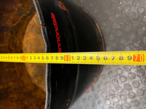 Upcycled Metal Oil Drum Cannondale Chair – width measurement