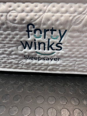 Forty Winks Sleepsaver Queen Mattress — Fair Condition with Visible Wear – condition detail