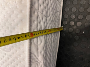 Forty Winks Sleepsaver Queen Mattress — Fair Condition with Visible Wear – height measurement