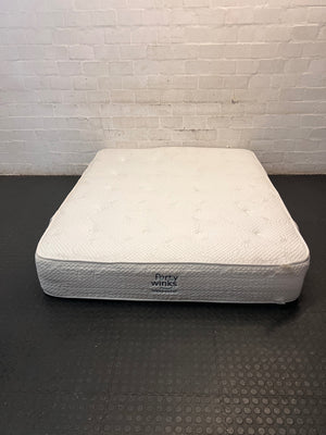 Forty Winks Sleepsaver Queen Mattress — Fair Condition with Visible Wear – main front view