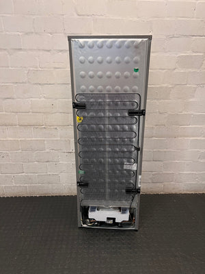 Defy Silver Two-Door Fridge Freezer — Good Working Order – back view