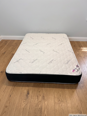 TruSleep Bamboo Double Mattress — Fair Used Condition – styled product image