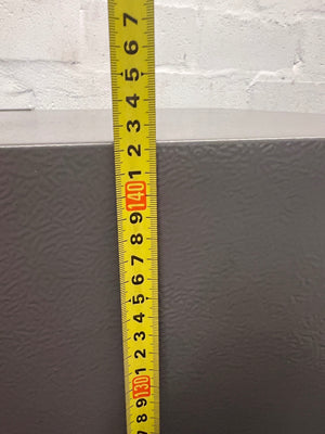 Hisense Silver Top-Freezer Fridge — Good Working Order – height measurement