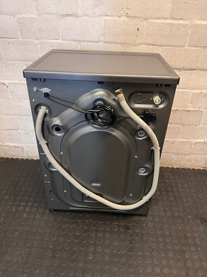 Defy Front Loader Washing Machine in Metallic Grey — Good Working Order – back view