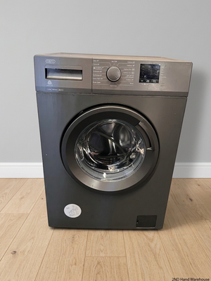 Defy Front Loader Washing Machine in Metallic Grey — Good Working Order – styled product image