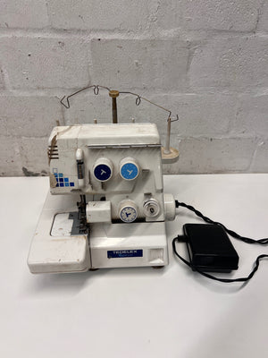 Tedex Regal 3010D Overlocker with Foot Pedal — Good Working Order – back view