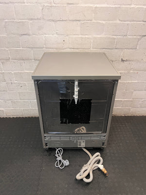 Bosch Serie 2 Silence Silver Dishwasher – back view