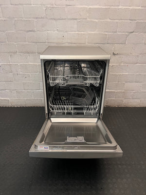 Bosch Serie 2 Silence Silver Dishwasher – side view