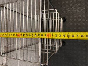 Three-Tier Metal Utility Trolley on Wheels – width measurement