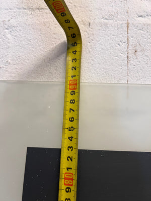 Modern Frosted Border Wall Mirror – height measurement