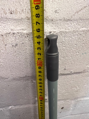 Grey Long-Handled Household Broom – height measurement