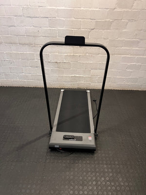 Fit Pulse Compact Black and Grey Treadmill – back view