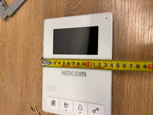 Kocom Video Intercom System with Outdoor Call Station – depth measurement
