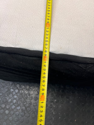 Single Bamboo Mattress and Upholstered Base Set – width measurement