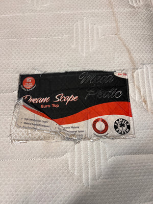 Queen Mattress and Base Set – condition detail