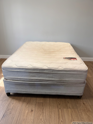 Queen Mattress and Base Set – styled product image