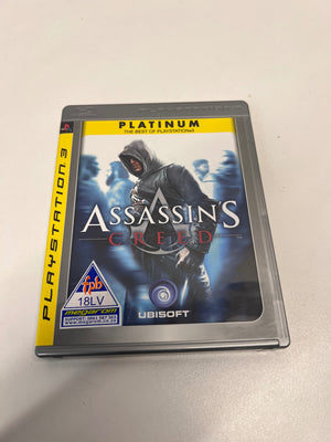 Assassin's Creed Platinum Edition PS3 Game – main front view