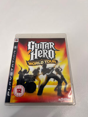 Guitar Hero: World Tour PlayStation 3 Game – main front view