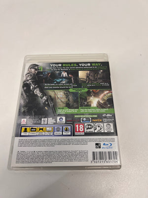 Tom Clancy's Splinter Cell Blacklist - PS3 Game – condition detail