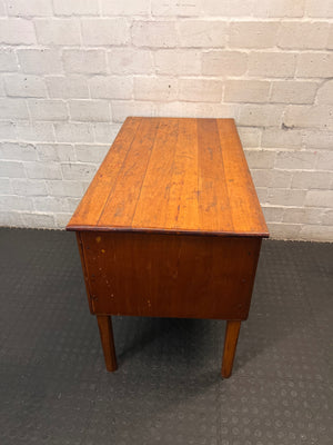 Classic Wooden Office Desk with Drawer – condition detail