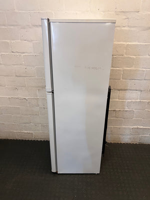 White KIC Top-Mount Fridge Freezer — Working with Burn Damage on Top – condition detail