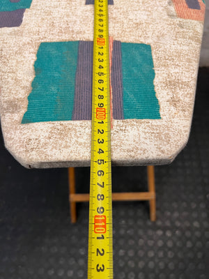 Wooden Folding Ironing Board with Geometric Cover – width measurement