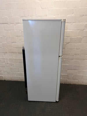 KIC White Top-Mount Fridge-Freezer with Locks — Fridge and Freezer Sections Not Cooling – top view