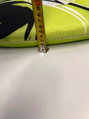 Lime Green Graphic Print Bodyboard – height measurement