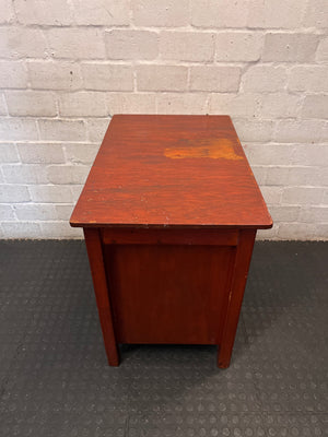 Wooden Dressing Table with 4 Drawers – condition detail