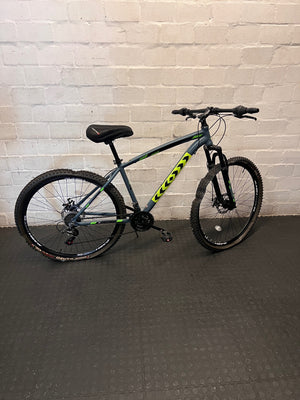 Mason Grey and Neon Mountain Bicycle – condition detail