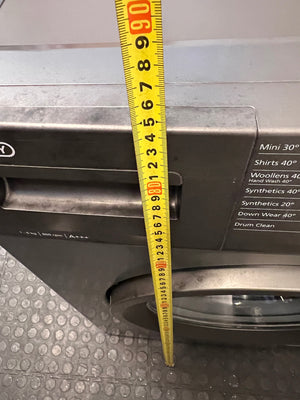 Defy 6kg Front Loader Washing Machine in Manhattan Grey – height measurement