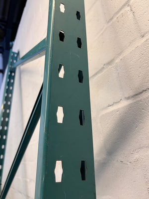 Industrial Steel Racking Upright Frame – back view