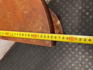 Solid Wood Tiered Corner Side Table – width measurement